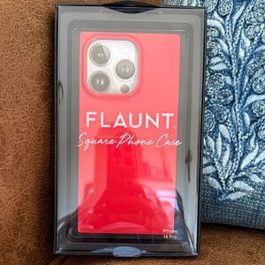 Red Square Phone Case for iPhone 14 Pro